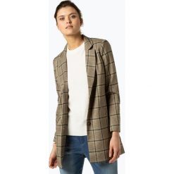 Minimum - Blezer damski – Akriti, brązowy. Pomarańczowe bolerka i narzutki damskie Minimum, bez wzorów, bez rękawów. Za 499,95 zł.