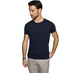 T shirt avola granatowy. Niebieskie koszulki męskie Recman, m. Za 89,00 zł.
