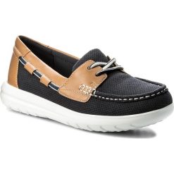 Półbuty CLARKS - Jocolin Vista 261244394 Navy. Pomarańczowe półbuty damskie Clarks, na co dzień, bez wzorów, ze skóry ekologicznej, bez obcasa, na płaskiej podeszwie, bez zapięcia. W wyprzedaży za 199,00 zł.
