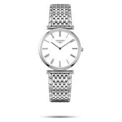 LONGINES La Grande Classique L4.709.4.21.6. Szare zegarki damskie LONGINES, ze stali. Za 3870,00 zł.