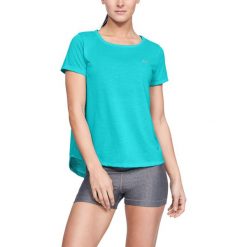Under Armour Whisperlight Koszulka Niebieski. Niebieskie koszulki damskie Under Armour, m, bez wzorów, z poliesteru, bez kołnierzyka, z krótkim rękawem. Za 171,95 zł.