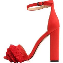 Sandały damskie: Public Desire PEPPER Sandały na obcasie red