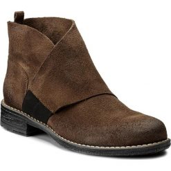 Botki MACIEJKA - 03257-14/00-0 Jasny Brąz. Brązowe buty zimowe damskie marki Maciejka, z materiału, na obcasie. W wyprzedaży za 249,00 zł.
