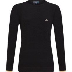 Sweter "Fluffy Lie" w kolorze czarnym. Czarne swetry damskie Sir Raymond Taylor, xs, z haftami, z bawełny, bez rękawów, bez kaptura. W wyprzedaży za 129,95 zł.