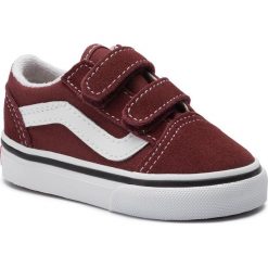 Tenisówki VANS - Old Skool V VN0A38JNV3B1 Andorra/True White. Czerwone trampki chłopięce Vans, na rzepy. W wyprzedaży za 139,00 zł.