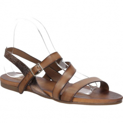 SANDAŁY S.BARSKI 541-38. Brązowe sandały damskie marki S.barski. Za 39,99 zł.