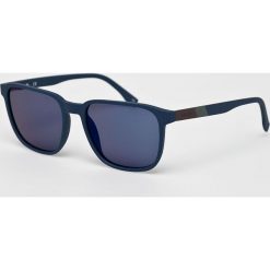 Lacoste - Okulary L873S.424. Niebieskie okulary przeciwsłoneczne męskie Lacoste, z materiału, prostokątne. Za 469,90 zł.