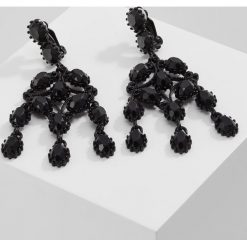 Kolczyki damskie: Kenneth Jay Lane FANCY STONES DROP CLIP EARRING Kolczyki jet