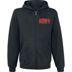 Kiss Love Gun Bluza z kapturem rozpinana czarny. Czarne bluzy męskie marki Kiss, l, z kapturem. Za 184,90 zł.