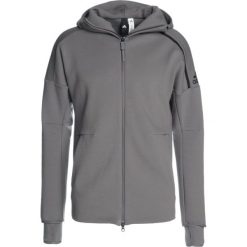 Adidas Performance ZNE HOODY Bluza rozpinana grefou. Szare bluzy męskie adidas Performance, xxl, z elastanu, sportowe. W wyprzedaży za 341,10 zł.