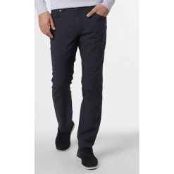 BRAX - Spodnie męskie – Cooper Fa, niebieski. Niebieskie spodnie męskie BRAX, s, w jednolite wzory, z tkaniny. Za 399,95 zł.