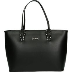 Torba - 100-169-O R N. Szare torebki klasyczne damskie Venezia, ze skóry. Za 399,00 zł.