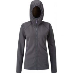 RAB Bluza Damska Focus Hoody Wmns Anthracite r. XS (QFA-97). Szare bluzy sportowe damskie marki RAB, xs. Za 787,89 zł.