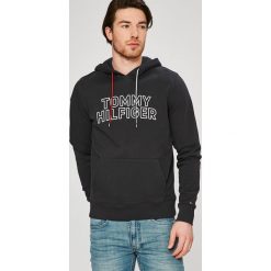 Tommy Hilfiger - Bluza. Czarne bluzy męskie marki TOMMY HILFIGER, l. W wyprzedaży za 329,90 zł.