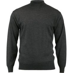 Grafitowy, Ciemny Szary Klasyczny PÓŁGOLF, Wełna Merynosa - MM Classic, Męski SWMMPOLGOLFGRAFIT. Szare swetry męskie MM Classic, s, bez wzorów, z wełny, klasyczne, z golfem, bez kaptura. Za 119,00 zł.