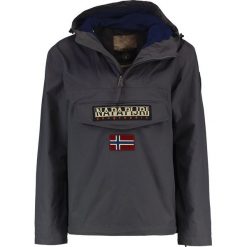 Napapijri RAINFOREST SUM REGULAR FIT Wiatrówka dark grey. Szare kurtki męskie Napapijri, xl, bez wzorów, z materiału. W wyprzedaży za 607,20 zł.