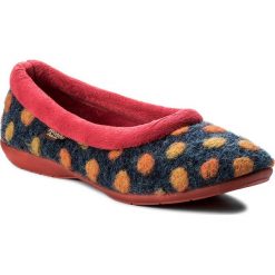 Kapcie damskie: Kapcie MANITU – 340208 Marine/Rot 5