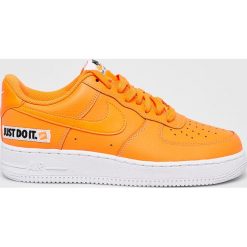 Nike Sportswear - Buty Nike Air Force 1 07 LV8 JDI Lea. Szare buty skate męskie Nike Sportswear, z materiału, Nike Air Force. W wyprzedaży za 379,90 zł.