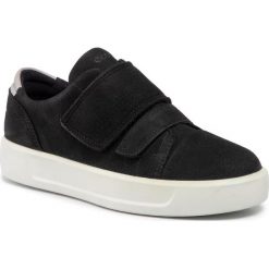 Sneakersy ECCO - S8 78101311001 Black. Czarne trampki chłopięce ecco, bez wzorów, ze skóry, na rzepy. W wyprzedaży za 299,00 zł.