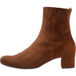 Botki damskie: HASSIA WIDE FIT FLORENZ Botki brandy