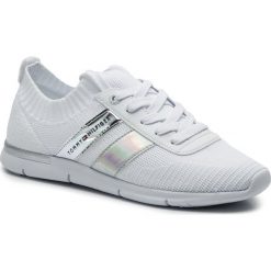 Sneakersy TOMMY HILFIGER - Corporate Detail Light Sneaker FW0FW04129 White 100. Półbuty damskie TOMMY HILFIGER. Za 399,00 zł.
