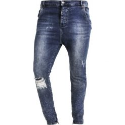 Jeansy męskie: SIKSILK ACID FIGHT HAREEM Jeans Skinny Fit dark blue