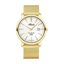 Zegarki męskie: Zegarek męski Atlantic Super De Luxe 64756-45-21
