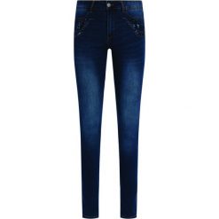 Jeansy Skinny Fit Desigual Elbert 19WWDD11. Niebieskie jeansy damskie Desigual. W wyprzedaży za 209,00 zł.