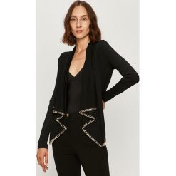 Marciano Guess - Kardigan. Czarne swetry damskie MARCIANO GUESS, s, z aplikacjami, z wiskozy. Za 639,90 zł.