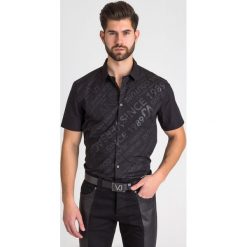 KOSZULA VERSACE JEANS. Czarne koszule męskie m, z bawełny. Za 385,00 zł.