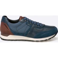Geox - Buty Emildon. Niebieskie buty sportowe męskie Geox, ze skóry, bez zapięcia. W wyprzedaży za 319,90 zł.