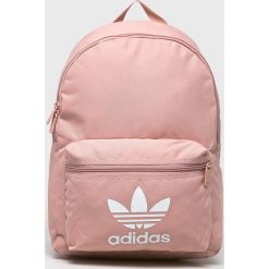 Adidas Originals - Plecak. Różowe plecaki męskie adidas Originals, z nadrukiem, z poliesteru. W wyprzedaży za 114,90 zł.