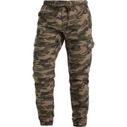 INDICODE JEANS LEWY Bojówki dired camouflage. Zielone jeansy męskie marki INDICODE JEANS, z bawełny. Za 149,00 zł.