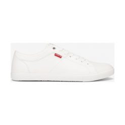 Levi's® Woods Tenisówki Biały. Białe trampki męskie bez wzorów, z materiału, bez zapięcia. Za 283,95 zł.
