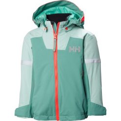 Kurtka narciarska "Legend" w kolorze turkusowym. Niebieskie kurtki dziewczęce Helly Hansen. W wyprzedaży za 195,95 zł.