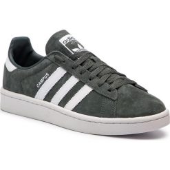 Buty adidas - Campus CM8445 Legivy/Ftwwht/Crywht. Zielone sneakersy męskie Adidas, na co dzień, bez wzorów, z zamszu, eleganckie, bez zapięcia. Za 379,00 zł.