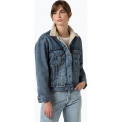 Levi's - Damska kurtka jeansowa, niebieski. Niebieskie kurtki damskie Levi's®, s, bez wzorów, z jeansu, bez kaptura. Za 579,95 zł.