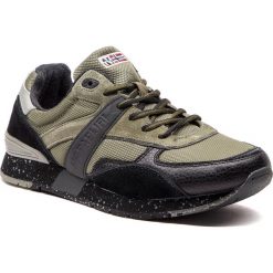 Sneakersy NAPAPIJRI - Rabari 17831007 Green Musk N751. Zielone sneakersy męskie Napapijri, bez zapięcia. W wyprzedaży za 269,00 zł.