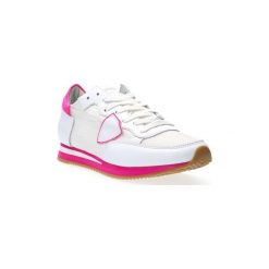 Buty Philippe Model TRLD NV03 TROPEZ. Białe trampki i tenisówki damskie Philippe Model, bez wzorów, bez zapięcia. Za 810,55 zł.