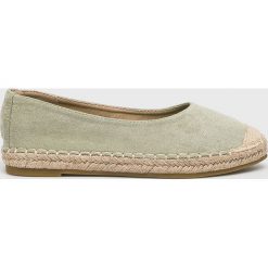 Answear - Espadryle Marquiiz. Czarne espadryle damskie ANSWEAR, bez wzorów, z gumy, bez obcasa, na obcasie. W wyprzedaży za 79,90 zł.