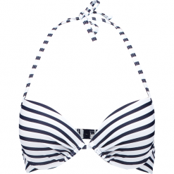 Stroje dwuczęściowe damskie: Venice Beach PUSH UP Góra od bikini whitenavy