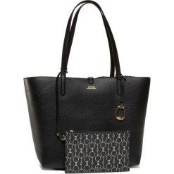 Torebka LAUREN RALPH LAUREN - Rvrsble Tote 431795329006 Blk Chain. Czarne torebki klasyczne damskie Lauren Ralph Lauren, bez wzorów, ze skóry ekologicznej, klasyczne, duże, bez dodatków. Za 769,00 zł.
