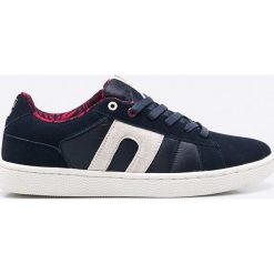 Blend - Buty. Niebieskie buty sportowe męskie marki Blend, ze skóry, na sznurówki. W wyprzedaży za 129,90 zł.