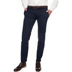 Spodnie daroca 214 granatowy. Niebieskie spodnie męskie Recman, na co dzień, m, bez wzorów, eleganckie. Za 99,99 zł.