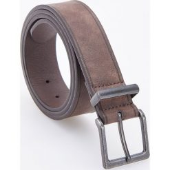 Pasek z metalową klamrą - Brązowy. Brązowe paski męskie Reserved, w paski. Za 59,99 zł.