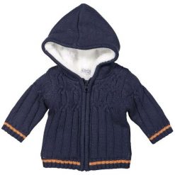 Dirkje Chłopięcy Sweter Z Futerkiem 98 Niebieski. Niebieskie swetry chłopięce marki Dirkje. Za 119,00 zł.