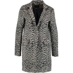 Płaszcze damskie pastelowe: Cortefiel TAILORED COAT PRINT Płaszcz wełniany /Płaszcz klasyczny black