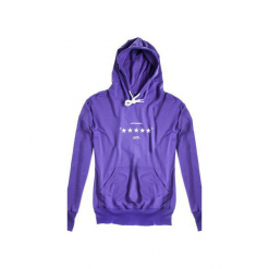 Bluza Hoodie Classic Unfvckinreal Violet. Fioletowe bluzy damskie marki Harp Team, m, z nadrukiem, z elastanu, z długim rękawem, długie. Za 229,00 zł.
