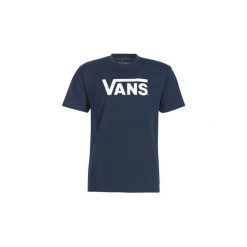 T-shirty z krótkim rękawem Vans VANS CLASSIC. Niebieskie t-shirty męskie marki Vans, s, bez wzorów, bez kołnierzyka, krótkie. Za 129,00 zł.