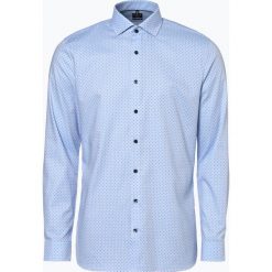 OLYMP No. Six - Koszula męska łatwa w prasowaniu, niebieski. Niebieskie koszule męskie non-iron marki OLYMP No. Six, m, w kolorowe wzory. Za 249,95 zł.